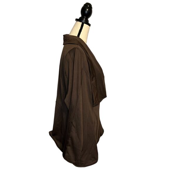 NWT Diane Gilman DG2 Brown Blazer Jacket Women's Size XL Stretch One Button - Picture 2 of 10